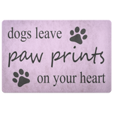 Dog Placemat | Dog Doormat | Dog Mat | Dog Food Mat | Dog Welcome Mat | Dog Mat For Food and Water | Dog Lover Gift | House Warming Gift