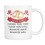 To My Wife Coffee Mug