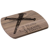 3 Nails 1 Cross 4 Given | Christian Gift  | Cutting Boards | Mother's Day | Father's Day | Dad Gift | Mom Gift |