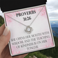 Mother's Day Gift, Faith Necklace, Teacher Gift, Christian Women, Baptism Gift, Wife, Fiance, Girlfriend, Sister Gift, Love Gift