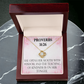 Mother's Day Gift, Faith Necklace, Teacher Gift, Christian Women, Baptism Gift, Wife, Fiance, Girlfriend, Sister Gift, Love Gift