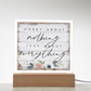 Mother's Day Gift, Christian Women, Square Acrylic Plaque, Baptism Gift, Wife Gift, Fiance, Girlfriend, Sister Gift, Love Gift