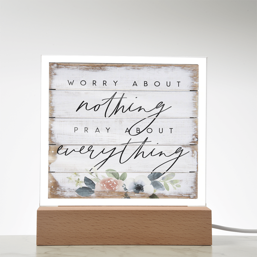 Mother's Day Gift, Christian Women, Square Acrylic Plaque, Baptism Gift, Wife Gift, Fiance, Girlfriend, Sister Gift, Love Gift