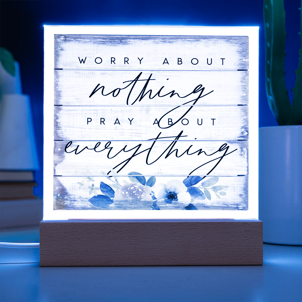 Mother's Day Gift, Christian Women, Square Acrylic Plaque, Baptism Gift, Wife Gift, Fiance, Girlfriend, Sister Gift, Love Gift