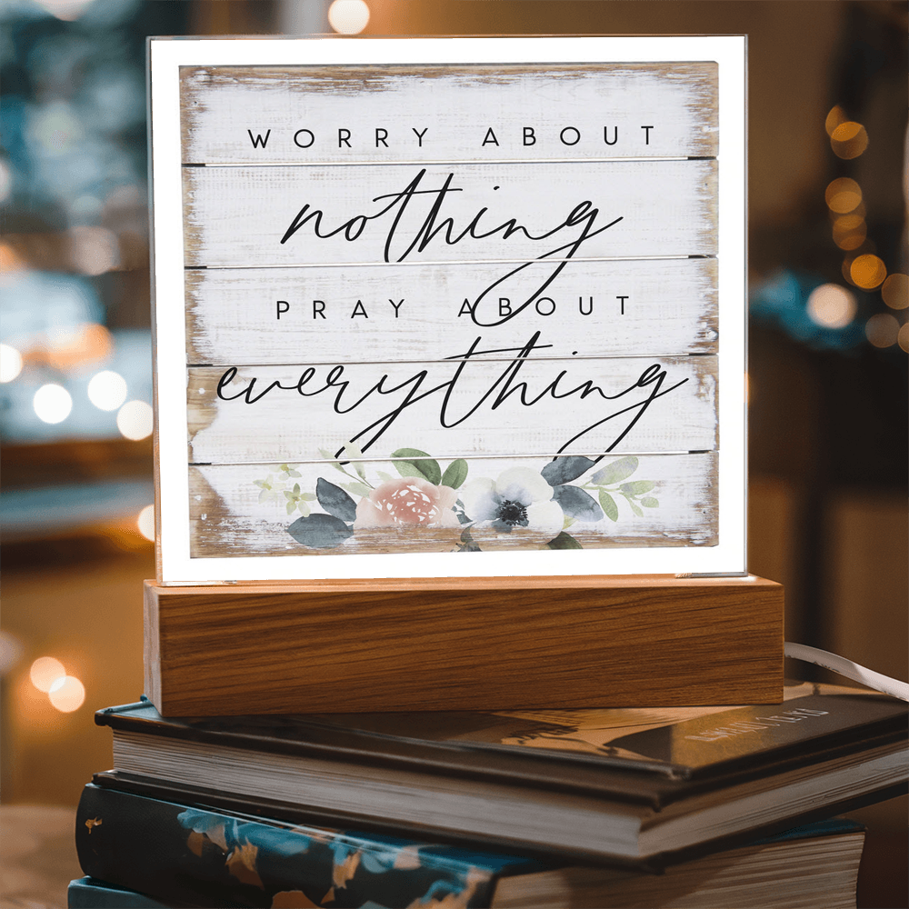 Mother's Day Gift, Christian Women, Square Acrylic Plaque, Baptism Gift, Wife Gift, Fiance, Girlfriend, Sister Gift, Love Gift