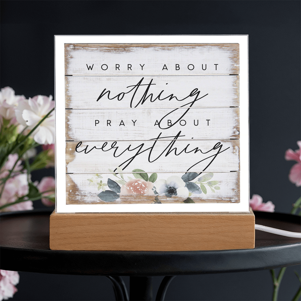 Mother's Day Gift, Christian Women, Square Acrylic Plaque, Baptism Gift, Wife Gift, Fiance, Girlfriend, Sister Gift, Love Gift