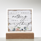 Mother's Day Gift, Christian Women, Square Acrylic Plaque, Baptism Gift, Wife Gift, Fiance, Girlfriend, Sister Gift, Love Gift
