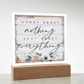 Mother's Day Gift, Christian Women, Square Acrylic Plaque, Baptism Gift, Wife Gift, Fiance, Girlfriend, Sister Gift, Love Gift