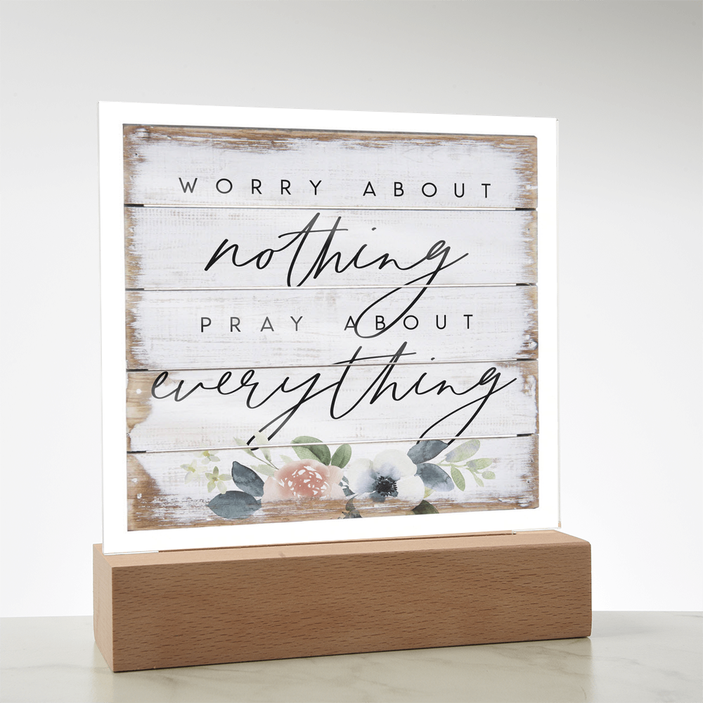 Mother's Day Gift, Christian Women, Square Acrylic Plaque, Baptism Gift, Wife Gift, Fiance, Girlfriend, Sister Gift, Love Gift
