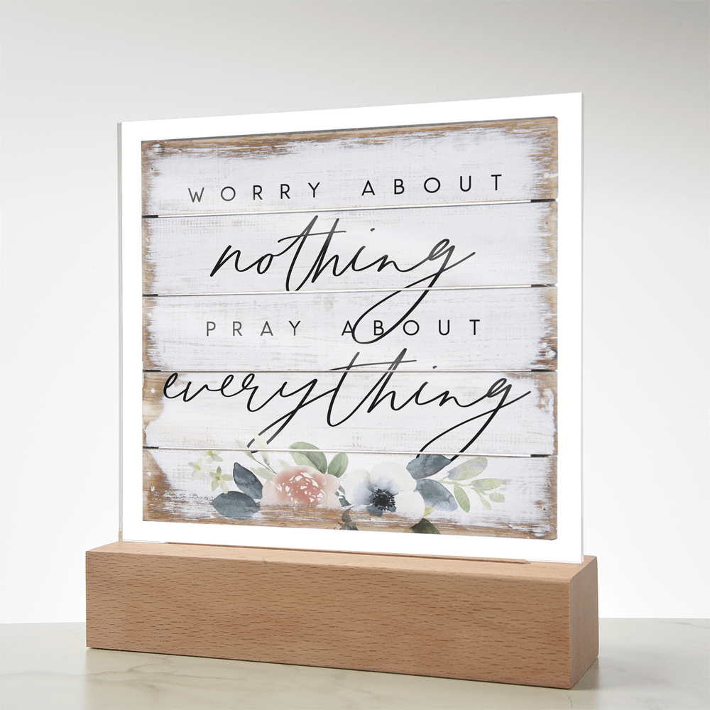 Mother's Day Gift, Christian Women, Square Acrylic Plaque, Baptism Gift, Wife Gift, Fiance, Girlfriend, Sister Gift, Love Gift