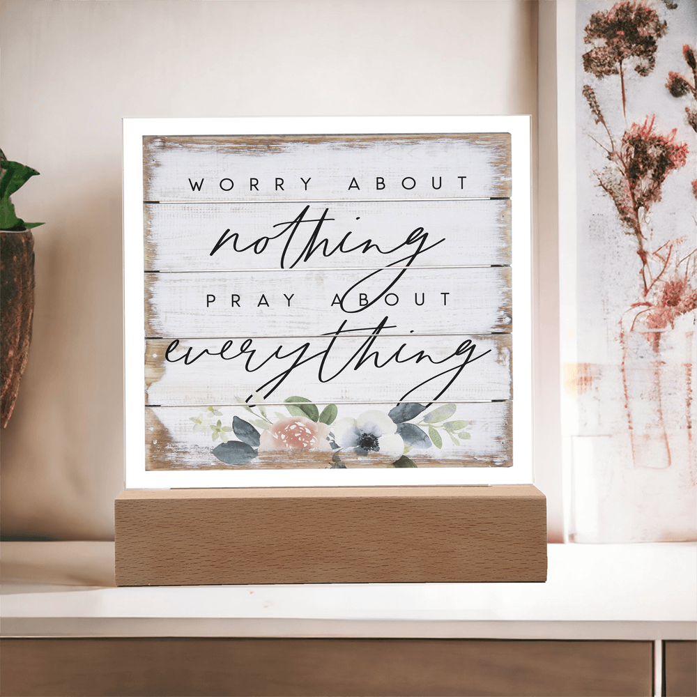 Mother's Day Gift, Christian Women, Square Acrylic Plaque, Baptism Gift, Wife Gift, Fiance, Girlfriend, Sister Gift, Love Gift