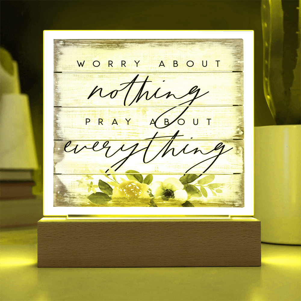 Mother's Day Gift, Christian Women, Square Acrylic Plaque, Baptism Gift, Wife Gift, Fiance, Girlfriend, Sister Gift, Love Gift