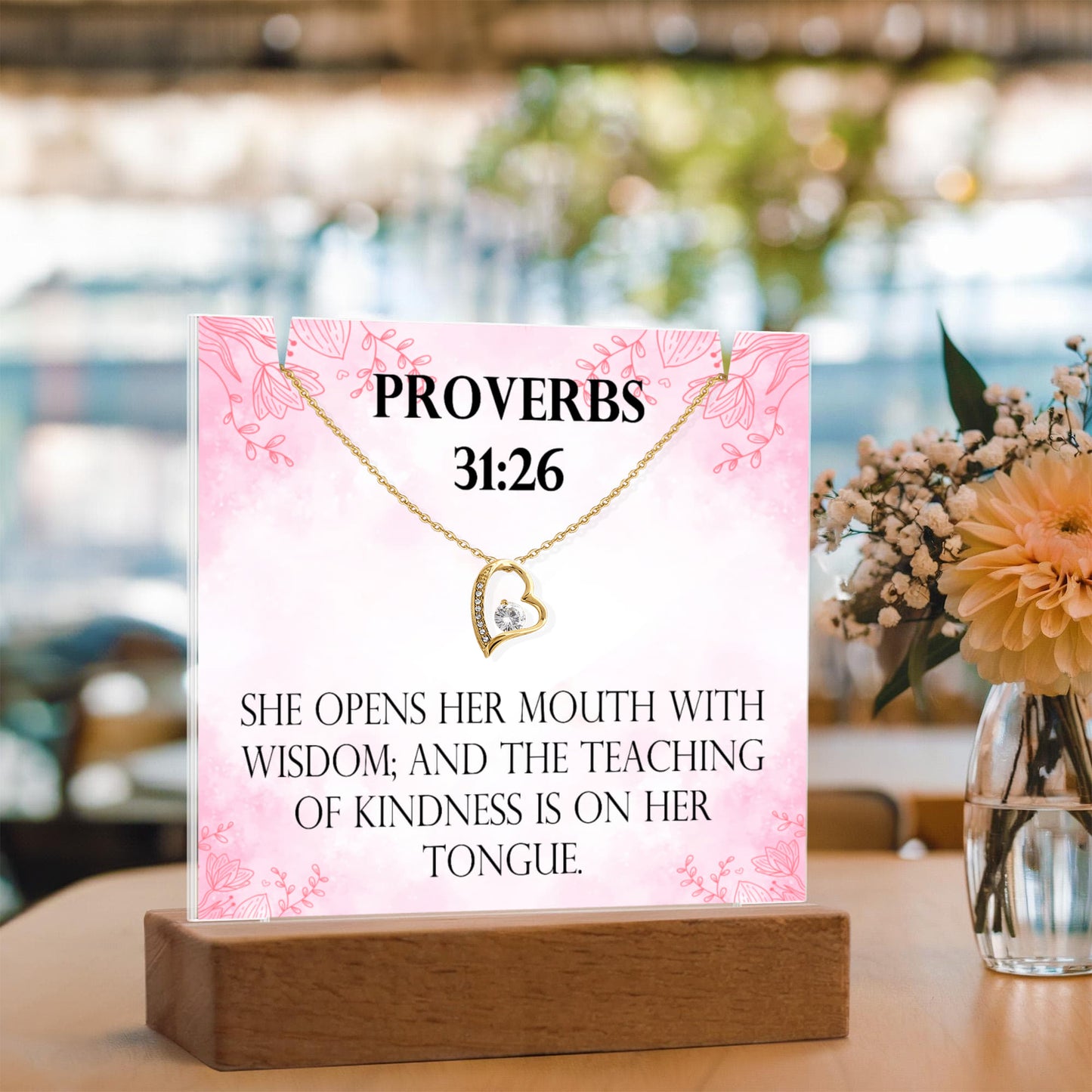 Mother's Day Gift, Teacher Gift, Christian Women, Baptism Gift, Wife, Fiance, Girlfriend, Sister Gift, Love Gift