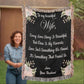 Mother's Day Gift, Woven Blanket, Wife Gift, Keepsake Blanket, Christian Women, Love Gift