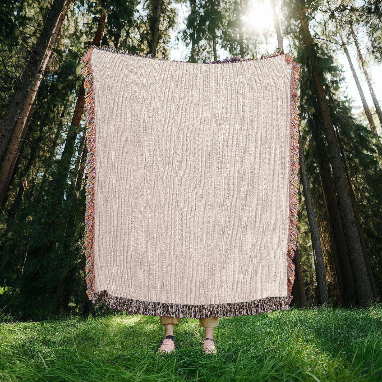 Mother's Day Gift, Woven Blanket, Wife Gift, Keepsake Blanket, Christian Women, Love Gift