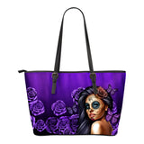 Tattoo Art Leather Tote Handbag - FREE SHIPPING!!