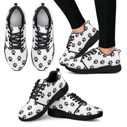 Women's Athletic Paw prints Sneakers
