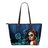 Tattoo Art Leather Tote Handbag - FREE SHIPPING!!