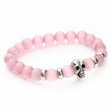 Natural Stones Skull Bracelet - FREE Shipping!!