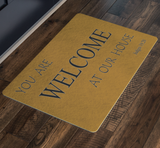 You Are Welcome At Our House | Christian Gift | Welcome Doormat | Housewarming gift | Welcome Mat | New Home Gift | Front Porch Decor