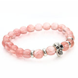 Natural Stones Skull Bracelet - FREE Shipping!!