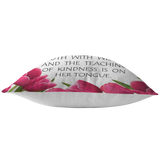 Christian Gift for Women | Christian Pillow Gift | Scripture Pillow | House Warming Gift | Mom Gift | Family Gift
