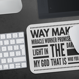 Way Maker - Miracle Worker - Promise Keeper - My God - Christian Men Gift - Christian Women Gift