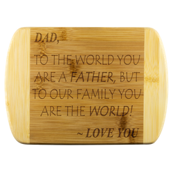 Father's Day Gift | Dad Gift | Fathers Day | Father in law gift | Best Dad | Cutting Board | Grandfather Gift | Family Gift | Dad Chef |
