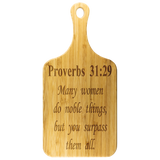 NEW | Christian Women Gift | Cutting Board | Scripture Gift | Mom Gift | Sister Gift | Mother in law gift | Aunt Gift