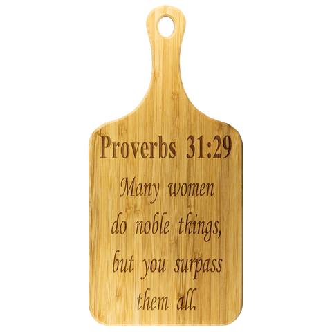 NEW | Christian Women Gift | Cutting Board | Scripture Gift | Mom Gift | Sister Gift | Mother in law gift | Aunt Gift