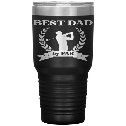Best Dad By Par Cutting Board | Golfer Gift | Father's Day | Father Dad Gift | Birthday | Christmas | Golfing Golfer Gift Idea from Daughter Son Wife