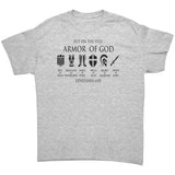 Christian Tee Shirt | Armor Of God  | Dad Gift | Brothers In Christ | Christian Gift | Fathers Gift | Ephesians 6:10 |