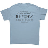 Christian Tee Shirt | Armor Of God  | Dad Gift | Brothers In Christ | Christian Gift | Fathers Gift | Ephesians 6:10 |