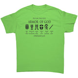 Christian Tee Shirt | Armor Of God  | Dad Gift | Brothers In Christ | Christian Gift | Fathers Gift | Ephesians 6:10 |