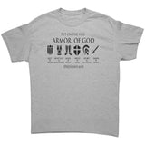 Christian Tee Shirt | Armor Of God  | Dad Gift | Brothers In Christ | Christian Gift | Fathers Gift | Ephesians 6:10 |