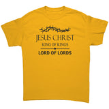 Christian Tee Shirt | Jesus Christ | Dad Gift | King Of Kings | Lord Of Lords | Crown Of Thorns | Christian Gift | Fathers Gift |