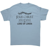 Christian Tee Shirt | Jesus Christ | Dad Gift | King Of Kings | Lord Of Lords | Crown Of Thorns | Christian Gift | Fathers Gift |