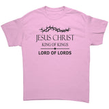 Christian Tee Shirt | Jesus Christ | Dad Gift | King Of Kings | Lord Of Lords | Crown Of Thorns | Christian Gift | Fathers Gift |