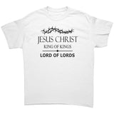 Christian Tee Shirt | Jesus Christ | Dad Gift | King Of Kings | Lord Of Lords | Crown Of Thorns | Christian Gift | Fathers Gift |