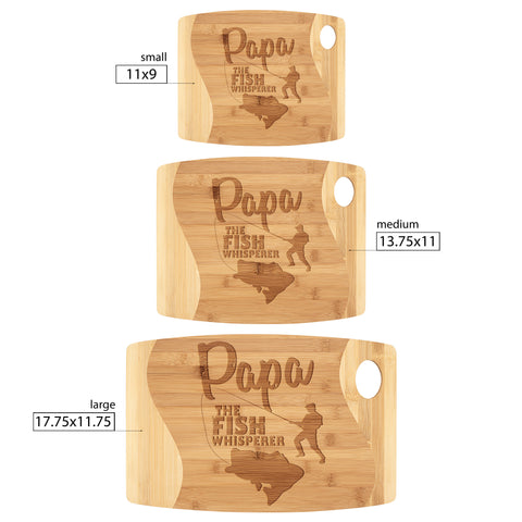 Dad Gift | Fathers Day Gift | Papa Fishing Gift | Fly Fishing Gifts | Cutting Board Gift  | Fishing Gifts | Gifts For Men Who Like Fishing