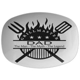Grillmaster Dad | Father's Day Gift | Grilling Gift | Platter | Gift for Him | Gift for Dad | BBQ Gift | Gift From Kids | Gift From Daughter | Gift From Son | Gift From Wife