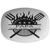 Grillmaster Papa | Father's Day Gift | Grilling Gift | Platter | Gift for Him | Gift for Papa | BBQ Gift | Gift From Kids | Gift From Daughter
