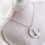Cat Moon Necklace