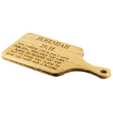 Jeremiah 29:11 | Christian Gift | Scripture Gift | Christian Dad Gift | Christian Mom Gift Bible Verse | Cutting Board