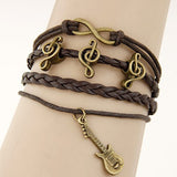 Christian-Charm-Bracelet-Multilayer-Leather-Cross-Believe-Christian-Jewelry