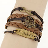 Christian-Charm-Bracelet-Multilayer-Leather-Cross-Believe-Christian-Jewelry