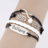 Christian-Charm-Bracelet-Multilayer-Leather-Cross-Believe-Christian-Jewelry
