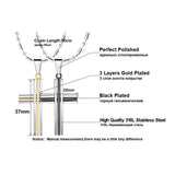 Christian Cross Pendant Necklace Stainless Steel Men & Women - 60% OFF!