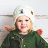 Kids Beanie Hat | Personalized Beanie | Monogram Beanie hat | Custom Beanie hat | Women Gift | Girl gift | Kid Gift | Child gift | Daughter Gift | Sister Gift |