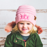 Kids Beanie Hat | Personalized Beanie | Monogram Beanie hat | Custom Beanie hat | Women Gift | Girl gift | Kid Gift | Child gift | Daughter Gift | Sister Gift |